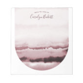 Boho Waterverf Stropdas-Dye Custom Notitieblok - P (Voorkant)