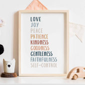 Boho waterverf van het gedistilleerde poster