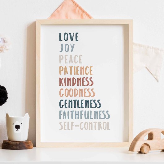 Boho waterverf van het gedistilleerde poster