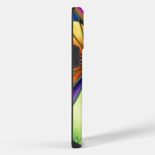 Boho Waterverf vlinder iPhone Hoesje (Rechterkant)