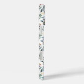 Boho Waterverf Wildbloemen Patroonmonogram Naam Case-Mate iPhone Case (Achterkant / Rechts)
