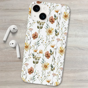 Boho Waterverf Wilde Bloem Case-Mate iPhone 14 Hoesje