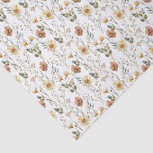 Boho waterverf wilde bloem tissuepapier (Detail)