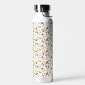 Boho Waterverf Wilde Bloem Waterfles (Links)