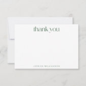 Boho Waterverf Wildflower Aangepast Vrijgezellenfe Bedankkaart (Voorkant)