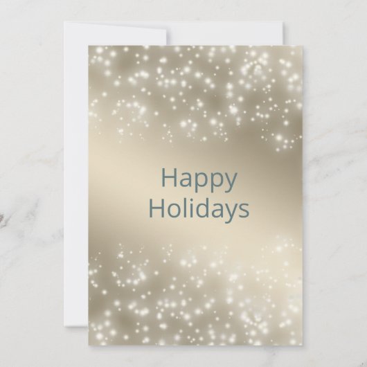 Boho waterverf wintergroen modern kerstfeest kaart (Achterkant)