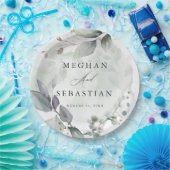 BOHO Waterverf Woodland Foliage Paper Bord (Feest)