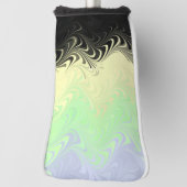 Boho Wavy Marmer Abstract Cassgender Pride Vlag Golfheadcover (Draai 90)