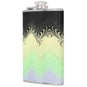 Boho Wavy Marmer Abstract Cassgender Pride Vlag Heupfles (Links)