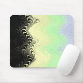 Boho Wavy Marmer Abstract Cassgender Pride Vlag Muismat (Met muis)