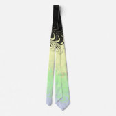 Boho Wavy Marmer Abstract Cassgender Pride Vlag Stropdas (Achterkant)