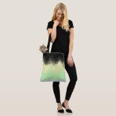 Boho Wavy Marmer Abstract Cassgender Pride Vlag Tote Bag (Op model)