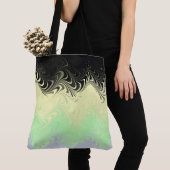 Boho Wavy Marmer Abstract Cassgender Pride Vlag Tote Bag (Dichtbij)