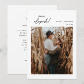 Boho We hebben de aankondiging van de fotoexplosie (Voorkant / Achterkant)