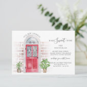 Boho We hebben Potted Planten Moving Announcement  (Staand voorkant)