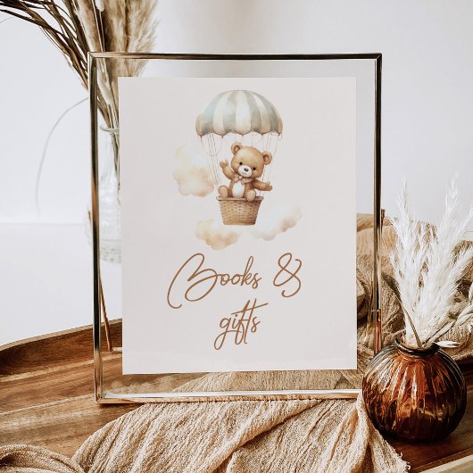 Boho We kunnen bearly wachten Boeken en geschenken Poster