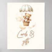 Boho We kunnen bearly wachten op Kaarten en gesche Poster (Voorkant)