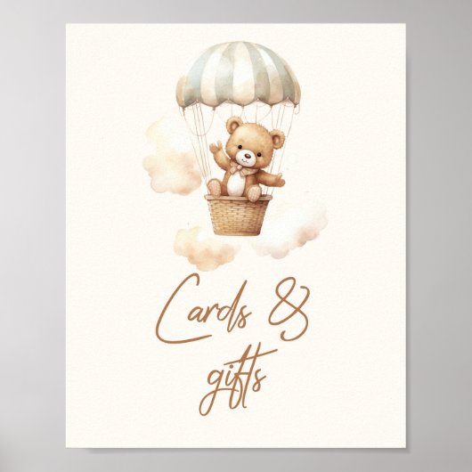 Boho We kunnen bearly wachten op Kaarten en gesche Poster (Voorkant)