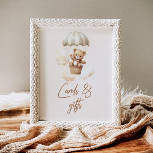 Boho We kunnen bearly wachten op Kaarten en gesche Poster