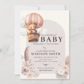 Boho we kunnen het Baby shower afwachten Kaart (Voorkant)