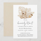 Boho we kunnen het Baby shower afwachten Kaart (Voorkant / Achterkant)