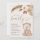 Boho we kunnen het Baby shower afwachten Kaart (Voorkant)