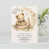 Boho we kunnen het Baby shower afwachten Kaart (Staand voorkant)