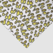 Boho Weave Faux Texture-Yellow Tissuepapier (Detail)