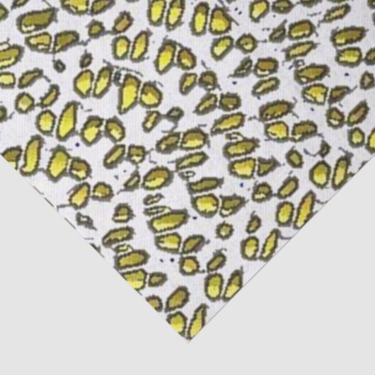 Boho Weave Faux Texture-Yellow Tissuepapier (Detail)