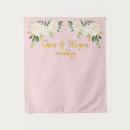 Boho Wedding Backdrop Roze Gold Foto Booth Prop Wandkleed