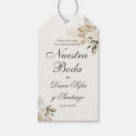 Boho Wedding Cadeaulabel
