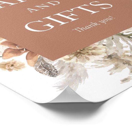 Boho Wedding Cards en Gifts Print (Hoek)