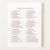 Boho Wedding Checklist Planner (Achterkant)