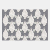 Boho Wedding Dress Casual Waterverf Vrijgezellenfe Inpakpapier Vel (Voorkant 2)