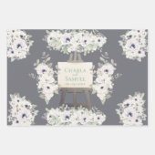 Boho Wedding Dress Casual Waterverf Vrijgezellenfe Inpakpapier Vel (Voorkant)