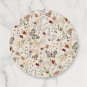 Boho Wedding Favor Labels (Achterkant)