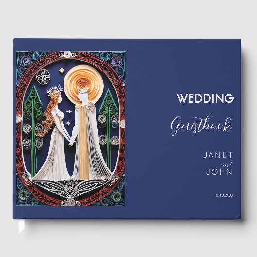Boho Wedding Gastenboek (Voorkant)
