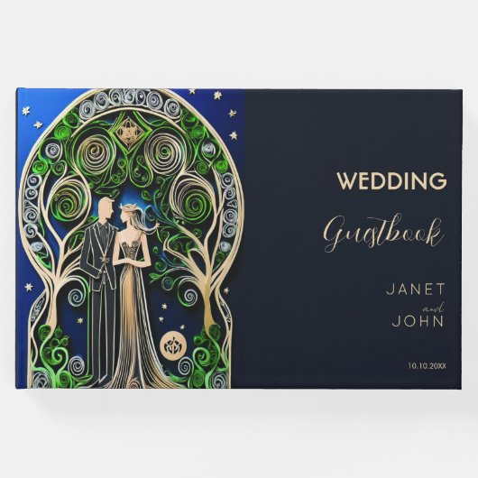 Boho Wedding Gastenboek (Voorkant)