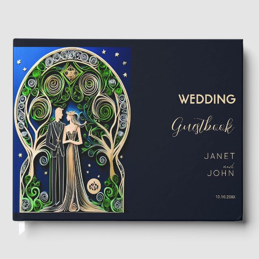 Boho Wedding Gastenboek (Voorkant)