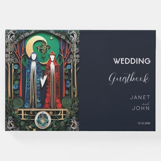 Boho Wedding Gastenboek (Voorkant)