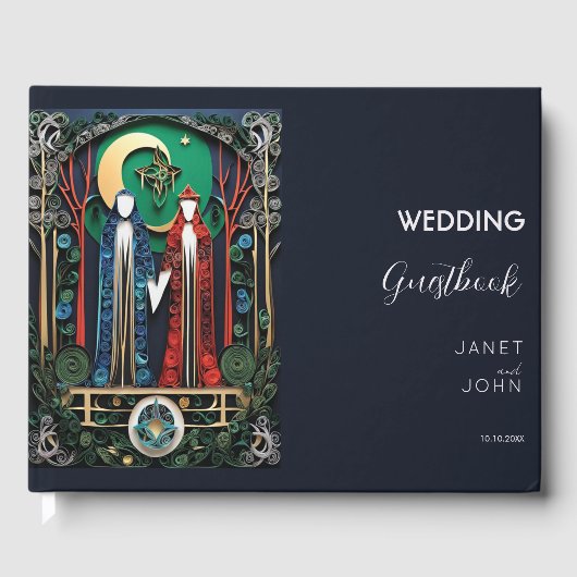 Boho Wedding Gastenboek (Voorkant)