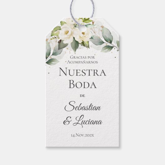 Boho Wedding Gift Labels Cadeaulabel (Voorkant)