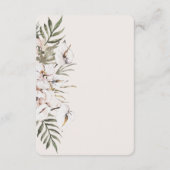 Boho Wedding Informatiekaartje (Achterkant)