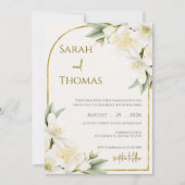 Boho Wedding Invitation Kaart (Voorkant)
