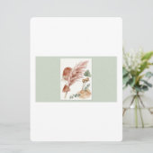 Boho Wedding Invitation | Terracotta Pampas Grass  (Staand voorkant)