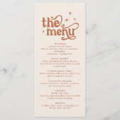 Boho Wedding Menu (Voorkant)