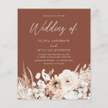 Boho Wedding on a budget Investissement<br><div class="desc">Boho bruiloft op een uitnodiging tot inschrijving Zie overeenkomende objecten in een niche- en nestwinkel</div>