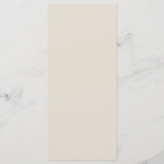 Boho Wedding Pampas Grass Orchid Palm Protea Menu (Achterkant)