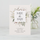 Boho Wedding Save the Date (Staand voorkant)