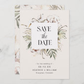 Boho Wedding Save the Date (Voorkant / Achterkant)